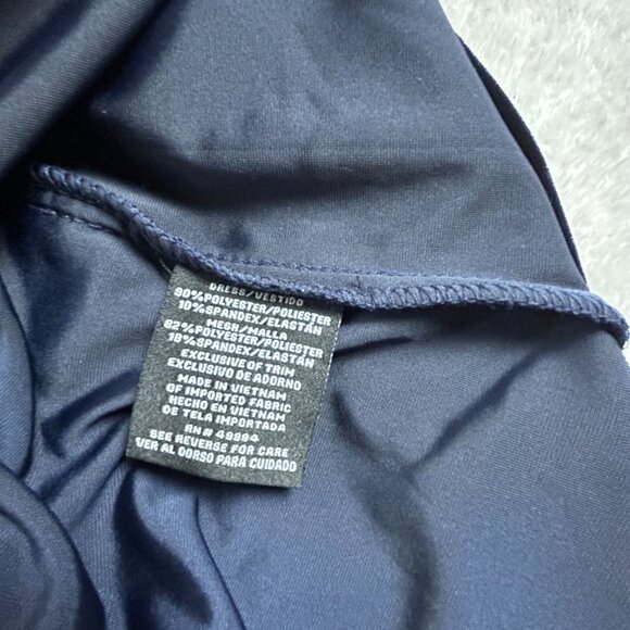 R&M Richards 5471W Womens Plus Size 18W Velvet Ruched Formal Evening Dress New - Picture 4 of 10